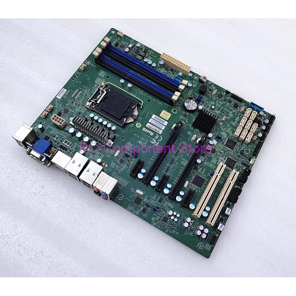Placa base para estación de trabajo C7Z87, serie i3 i5 i7 de 4. a generación, LGA1150 DDR3 PCI-E 3,0 SATA3 - imagen 4