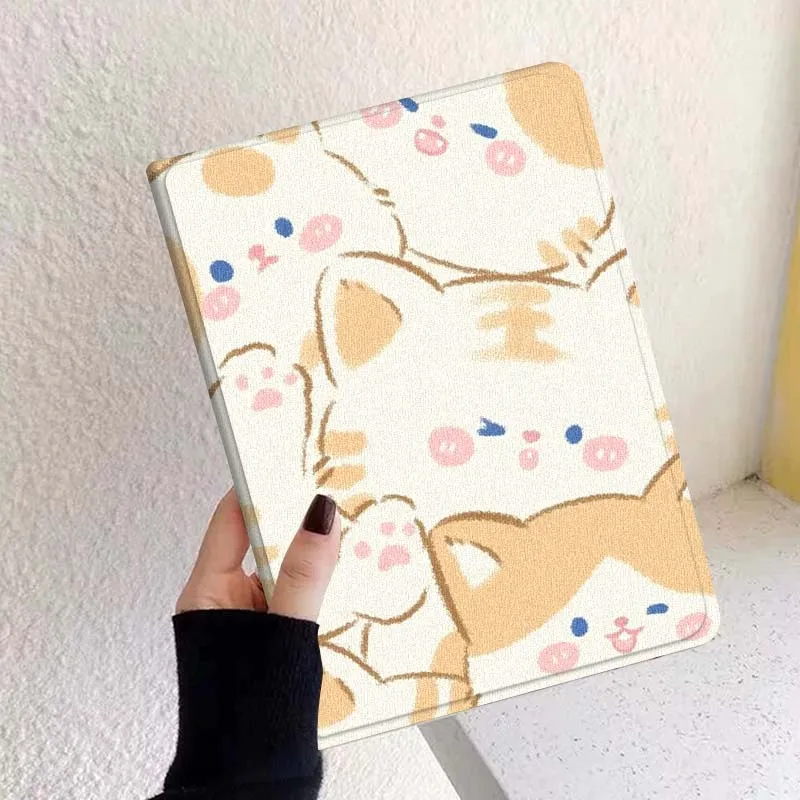 Animales tigre oso ciervo lindo para Samsung Galaxy Tab A A7 A8 A9 A11 S6 S11 10,1 10,4 10,5 pulgadas Lite Plus funda para tableta - imagen 3