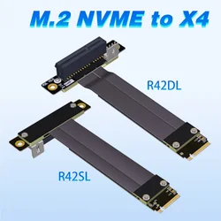 ADT-Link Adaptador M.2 NVMe a PCIe Gen3 x4 Extensión Ultra M-key