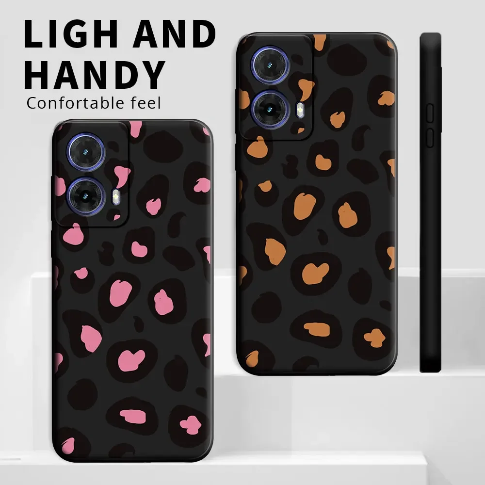 Funda de teléfono suave de silicona a prueba de golpes para Motorola Moto G85 5G, cubierta trasera de Animal lindo, protector de parachoques de moda - imagen 3