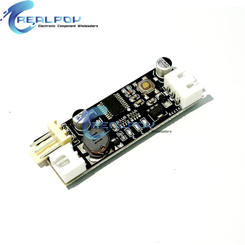 Individual 12V 0.8A DC PWM 2-3 cables ventilador Control de temperatura controlador de velocidad chasis ordenador módulo de reducción de ruido NTC B 50K 3950 - imagen 3