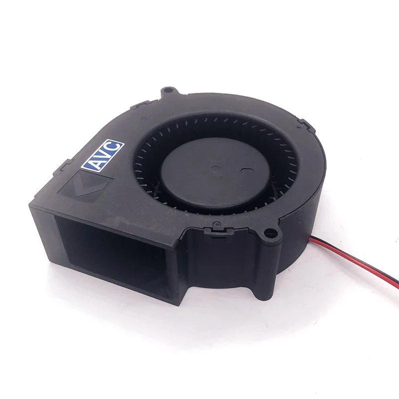 Turbo soplador centrífugo BA1003B12U 9733, 9cm, 12V, 2.4A, adaptador de corriente de velocidad ajustable, ventilador de refrigeración de alto volumen de aire para barbacoa, nuevo - imagen 3