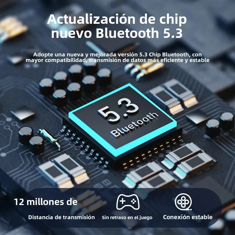 Auriculares inalámbricos con micrófono Dual, Auriculares Bluetooth ENC con cancelación de ruido, Auriculares manos libres para negocios, conducción - imagen 5