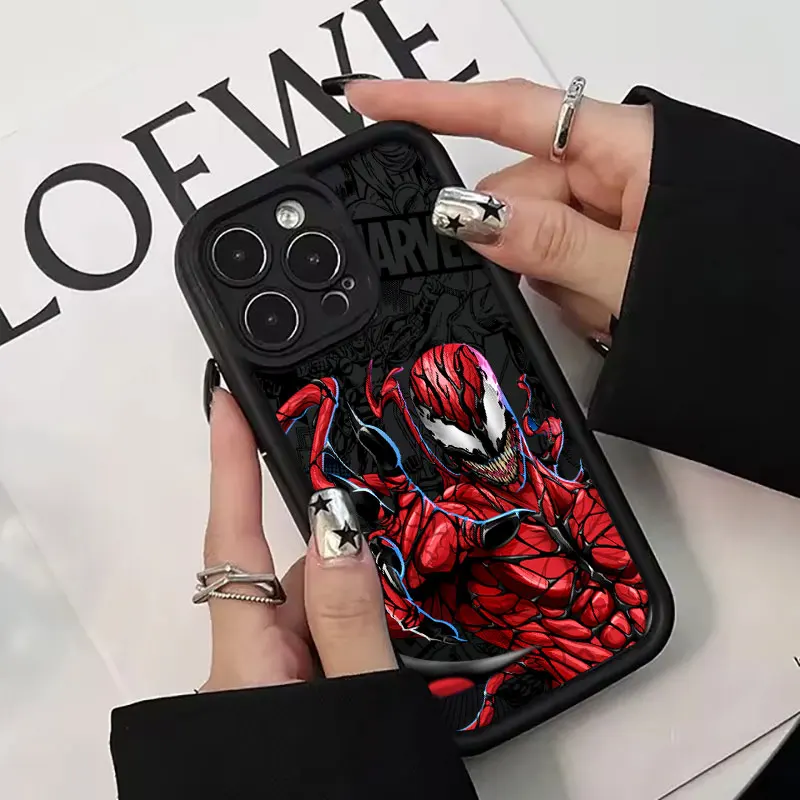 Venom Marvel Cool funda de teléfono para Samsung Galaxy A16 A06 A35 A55 A25 A05s A15 A54 A34 A24 A14 A05 4G 5G funda trasera suave de TPU - imagen 2
