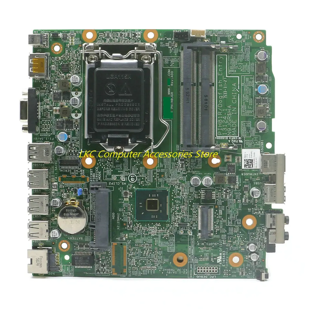D1FFC 0D1FFC CN-0D1FFC nuevo para Dell Optiplex 3020 Micro placa base PIH81R 13124-1 placa base LGA1150 DDR3 100% probado - imagen 3