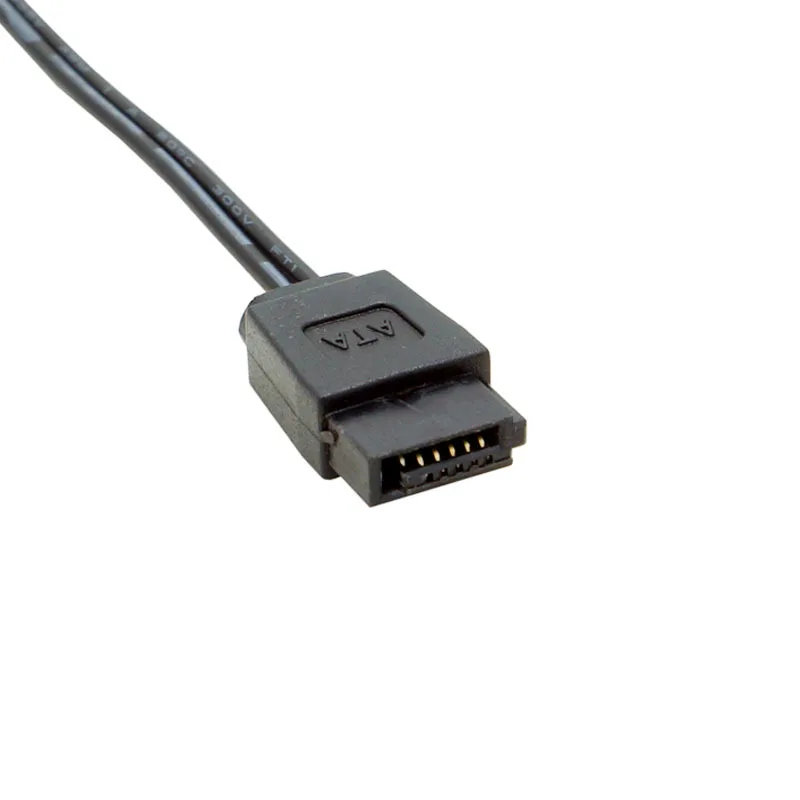 Cable adaptador de corriente SATA Power de 15 pines macho a SATA de 6 pines Slimline, 17cm - imagen 4