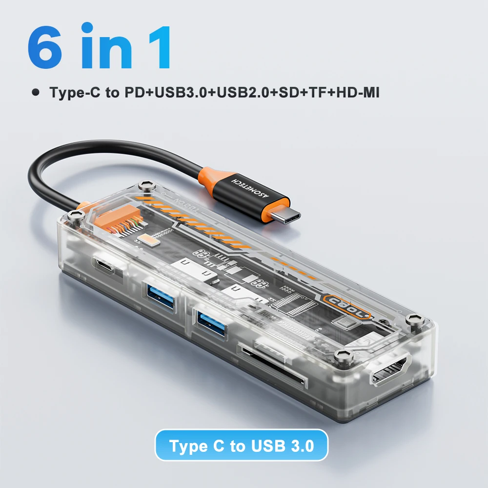 6 in 1 USB3.0