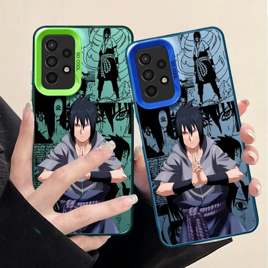Funda Naruto Sasuke para Samsung Galaxy A15 A02 A04e A03 A14 A13 A20s A11 A12 A16 A50 A06 funda blanda - imagen 3