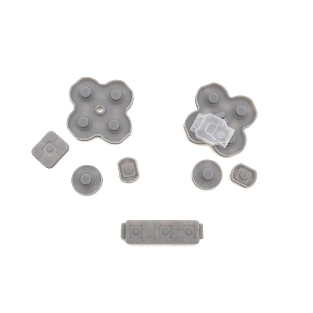 Botón de silicona de goma conductora para Switch Lite NSL Joy-Con, repuesto izquierdo y derecho, piezas de reparación de botón de volumen de consola