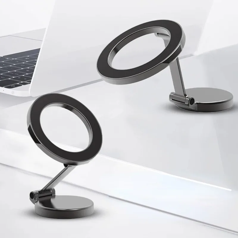 Soporte magnético para teléfono de coche 360 °   Soporte de pegatina trasera ajustable giratorio para IPhone Samsung Xiaomi soporte para salpicadero accesorios de coche - imagen 2