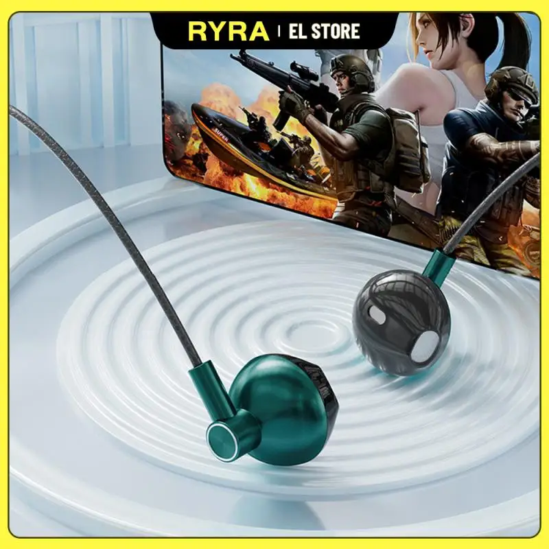 RYRA-auriculares tipo PUBG con micrófono, audífonos intrauditivos con reconocimiento de sonido para Huawei, OPPO, Xiaomi, Vivo, Tablet y portátil