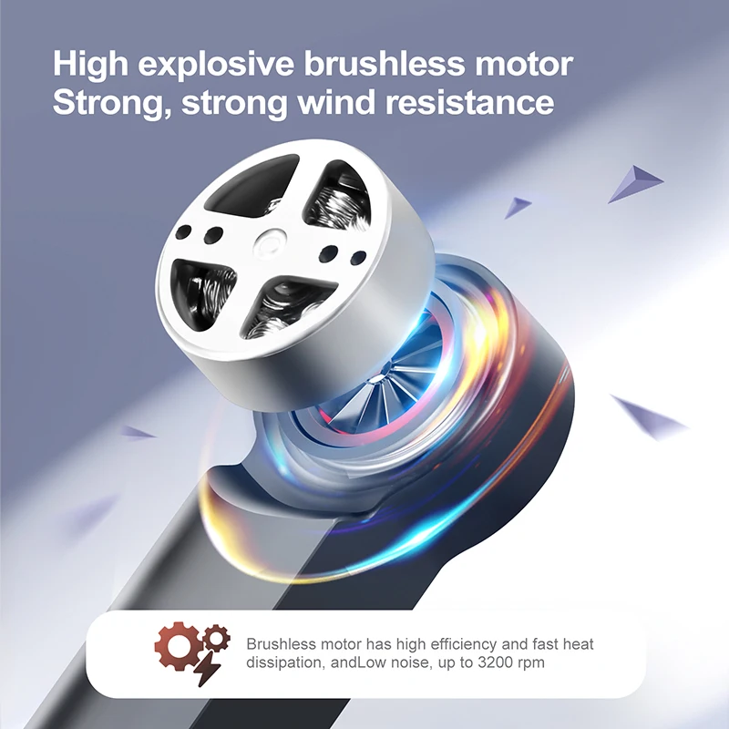 Xiaomi YT150 Drone 8K HD tres cámaras 5G WiFi FPV motores sin escobillas flujo óptico evitación de obstáculos Dron RC de cuatro ejes 20000M - imagen 5