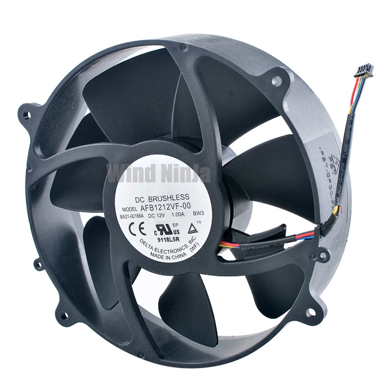 Ventilador de refrigeración Circular de 12cm y 120mm AFB1212VF-00 BA31-00166A DC12V 1.00A de 4 pines para Art PC Magic Cube 700C6A-A02 700C6A-A01 - imagen 3