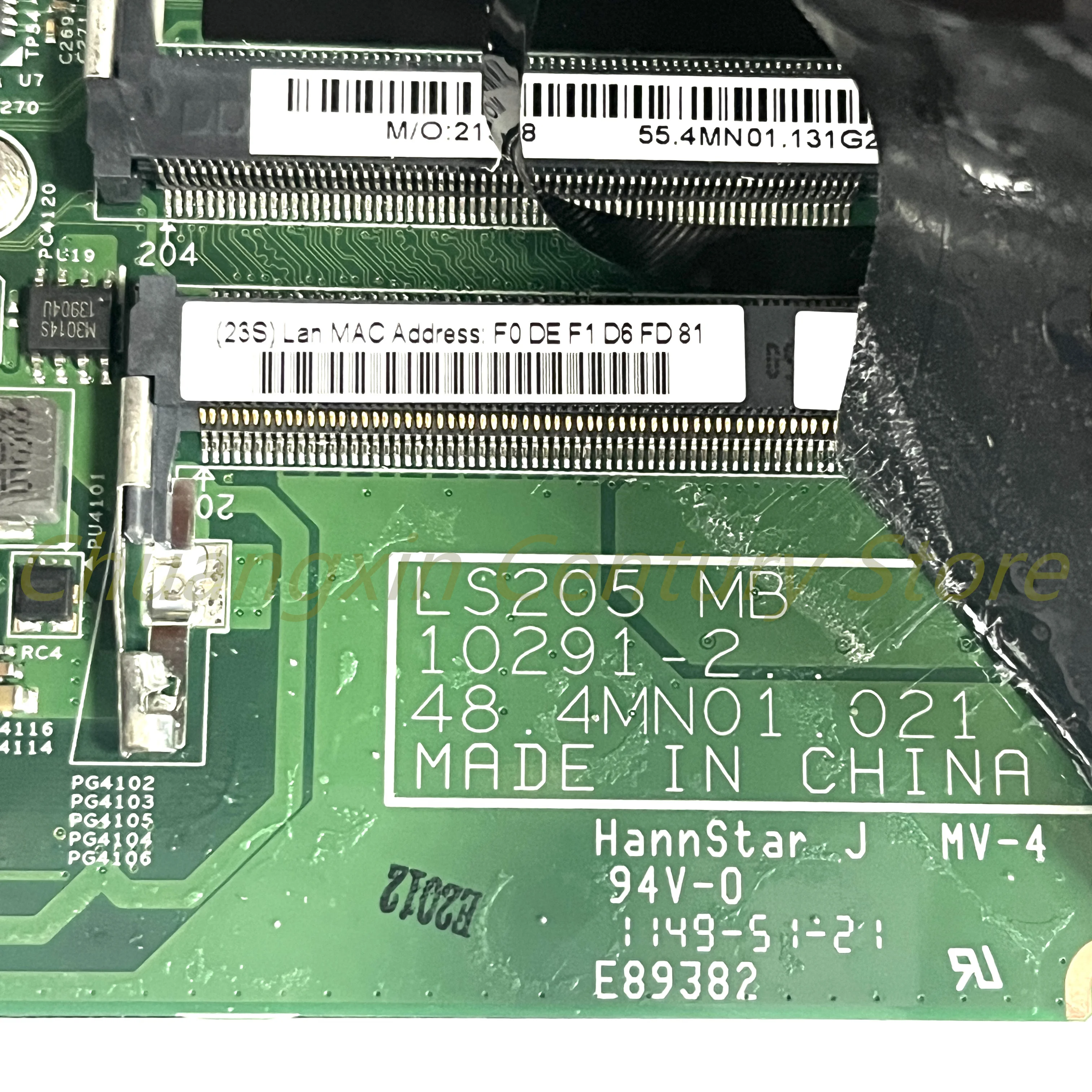 Adecuado para la placa base del ordenador portátil Lenovo S205 Z500 10291-2 con CPU E300 100% probado completamente funciona - imagen 4