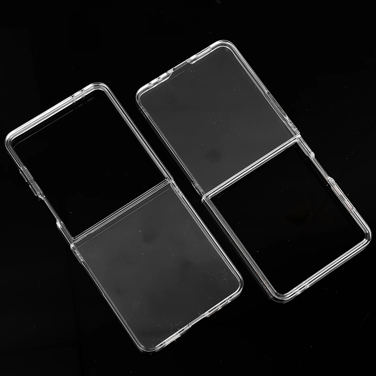 Para Samsung Galaxy Z Flip 7 Flip7 funda dura transparente para PC funda de teléfono plegable transparente delgada para Samsung Z Flip 7 ZFlip7 - imagen 3