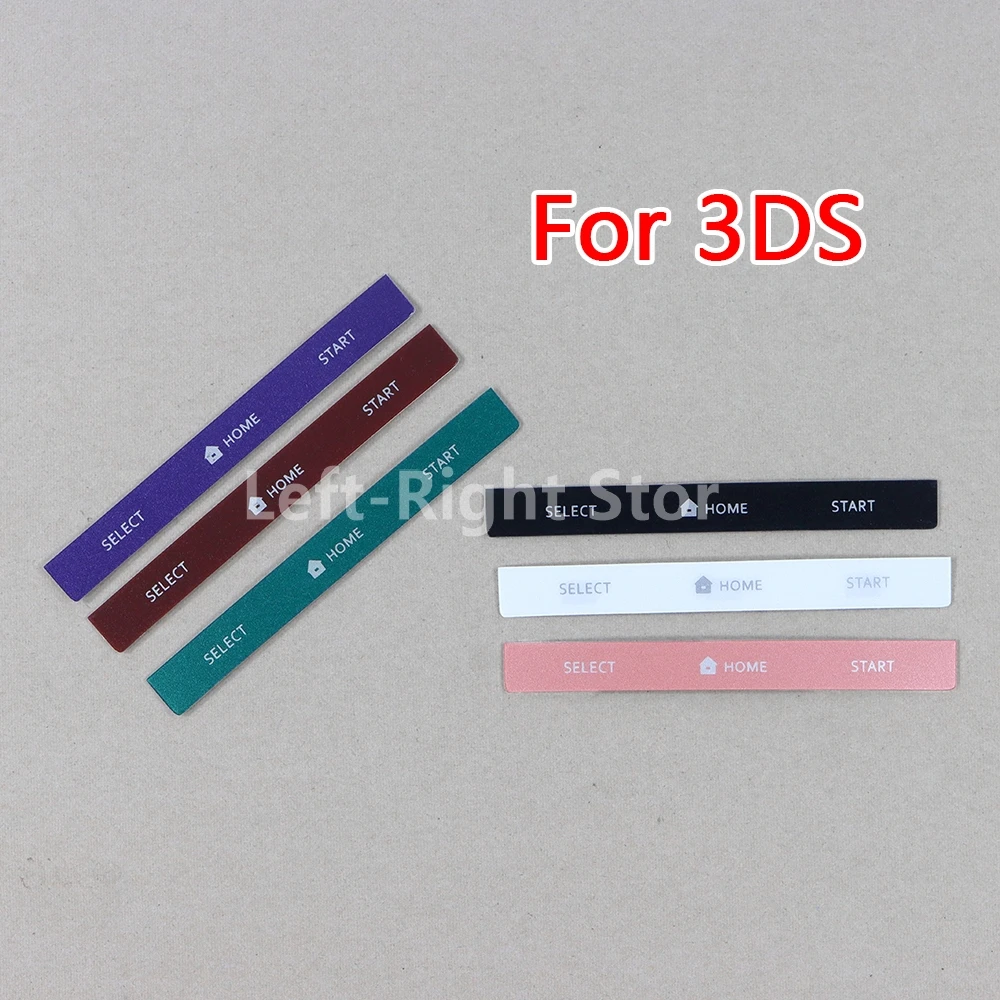 20 piezas pegatina de botón, menú, selección de pegatinas de teclas de inicio en casa para consola de juegos 3DS, pieza de reparación de repuesto - imagen 2