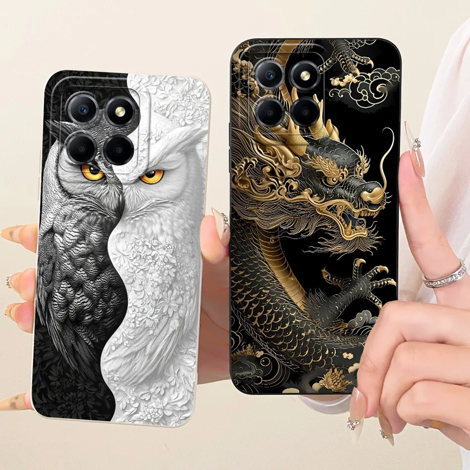 Para Honor X8a X8b X8C funda nueva cubierta pintada de caramelo de lujo funda de teléfono suave de TPU para Honor X8b X 8C HonorX8a HonorX8b HonorX8C bolsas - imagen 3