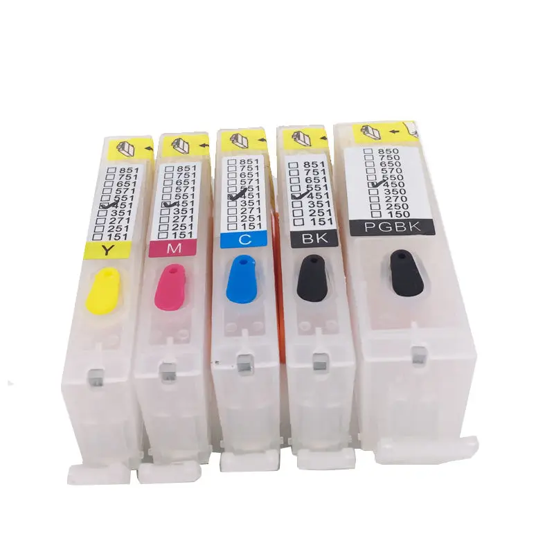 Cartucho de tinta recargable de PGI-150, para Canon PIXMA MG5410, MG5510, MG5610, MG6410, MG6610, MG7110, IP7210, IP8710, MX721, IX6810, CLI-151 - imagen 5