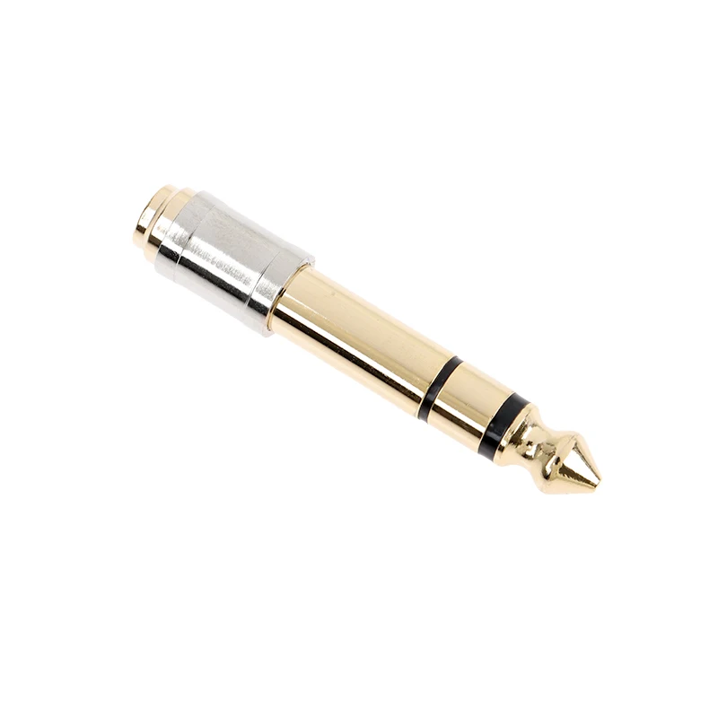 Adaptador de Audio Jack 3,5 a 6,35, convertidores de 6,5mm a 3,5mm, conector macho y hembra, enchufe para auriculares de 6,3mm, electrónica de consumo, 1 unidad - imagen 5