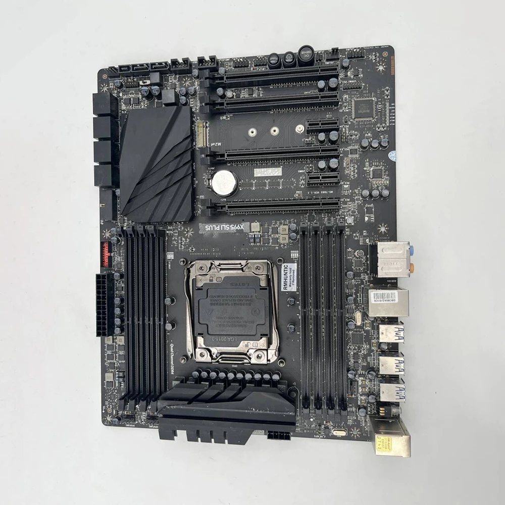 Para Msi LGA2011-3 DDR4 128G M.2 SATA3 USB3.0 PCI-E 3,0 ATX placa base de escritorio X99S SLI PLUS - imagen 3