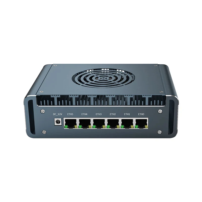 Ventilador Mini PC 6 * i226-V 2,5G LAN intel Alder Lake-N150 13620H 1265U 2 * HDMI pfSense ordenador COM DDR5 cortafuegos enrutador suave Sever PC - imagen 3