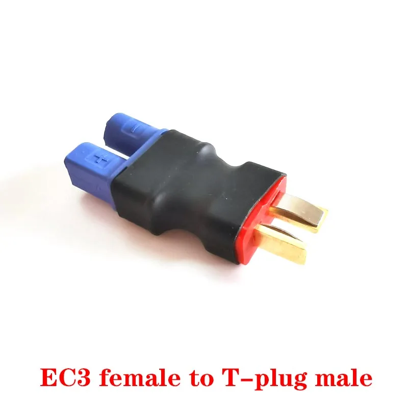 Adaptador EC3 EC5 a XT60 XT90 T, conector hembra/macho, piezas de Control de batería Lipo RC, conector DIY - imagen 5