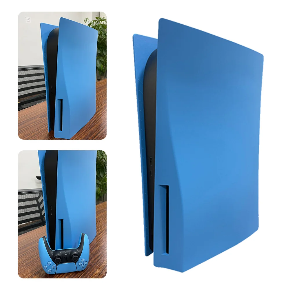 Placa de repuesto para consola PS5, carcasa protectora a prueba de golpes, cubierta frontal - imagen 3