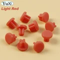 10Pcs Light Red