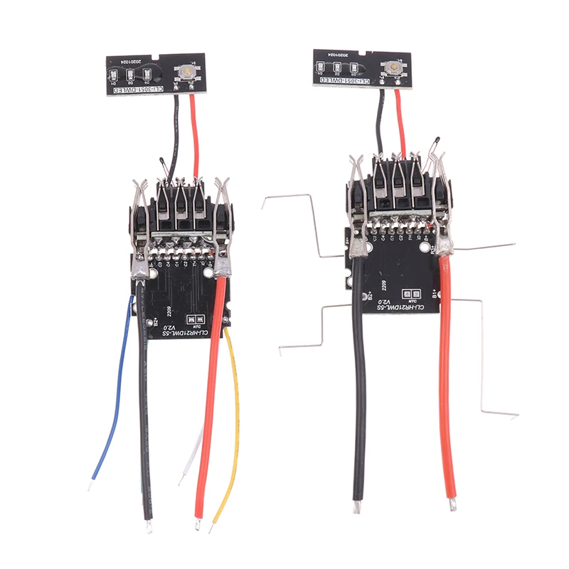 ✈ Placa de protección de carcasa de plástico para herramienta eléctrica DCB200, 20V, batería de iones de litio, placa de circuito de protección de carga PCB para 21700 - imagen 4