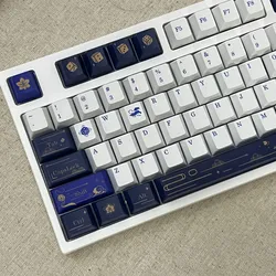 Keycaps PBT Orquídea Nocturna / Perfil Cherry – Compatibilidad Mecánica