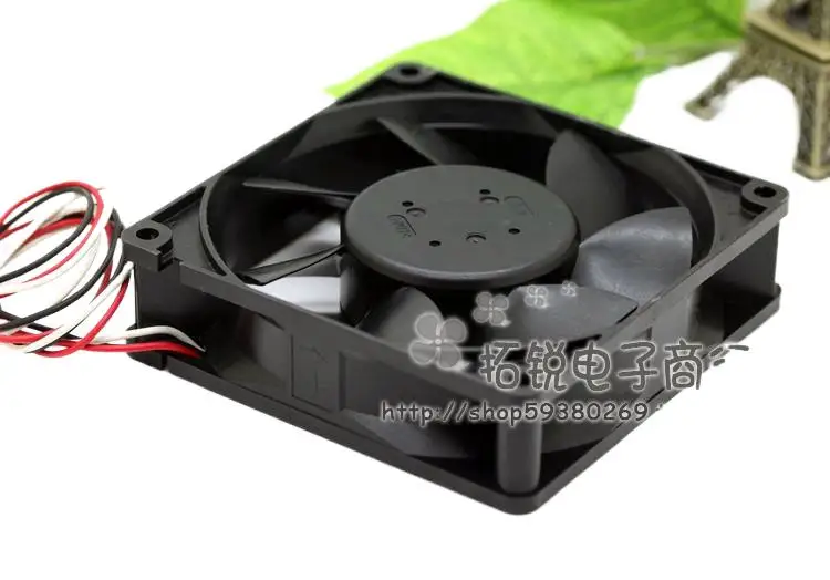 Ventilador 9225 para NMB-MAT 09225VA-24Q-AL 92x92x25mm 24V 0.49A 5600RPM 96CFM ventilador de refrigeración de 3 cables - imagen 5