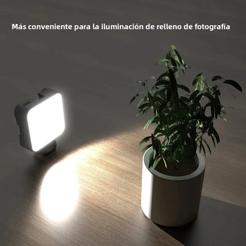 Luces Led, lámpara de fotografía, transmisión en vivo, luz RGB de bolsillo para grabación de vídeo, cámaras de relleno de belleza, luz de anillo para Selfie profesional - imagen 2