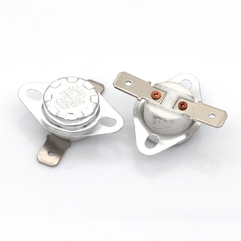 KSD302-termostato de cerámica normalmente abierto, interruptor de temperatura normalmente cerrado, 250V, 40-180 grados, 45, 55, 60, 65, 70, 75, 80, 85 - imagen 5