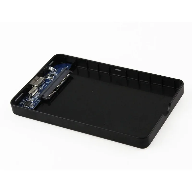 Caja HDD 2.5 USB 3.0 SATA - Carcasa Negra Sin Tornillos PC - imagen 3