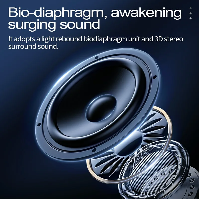 A50 casco de motocicleta auriculares estéreo Control de voz Bluetooth llamada manos libres IPX7 impermeable con luz ambiental tricolor - imagen 5