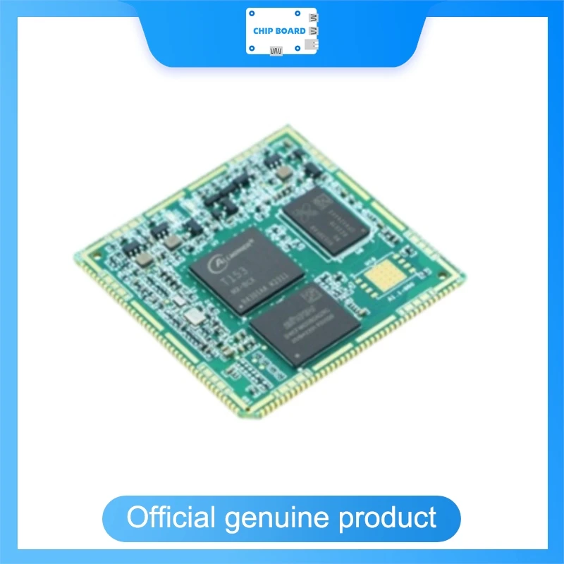 Placa central industrial Tronlong T153 - Allwinner Quad-Core A7 1,6 GHz + RISC-V, triple Gigabit Ethernet para redes industriales