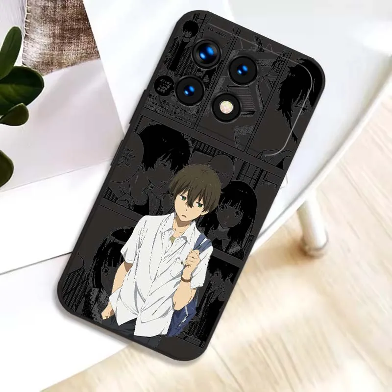 Oreki Houtarou para Xiaomi Poco X7 X6 X5 X4 X3 M7 M6 M5 M5S M4 NFC GT Pro Plus 5G funda de teléfono suave - imagen 3