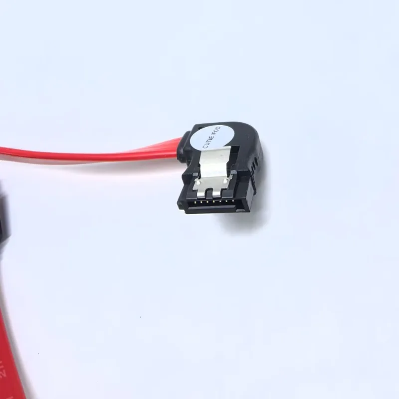 Servidor de computadora Ángulo recto 90 grados SATA 3.0 Disco duro serie SSD HDD Cable de datos 50 cm - imagen 3