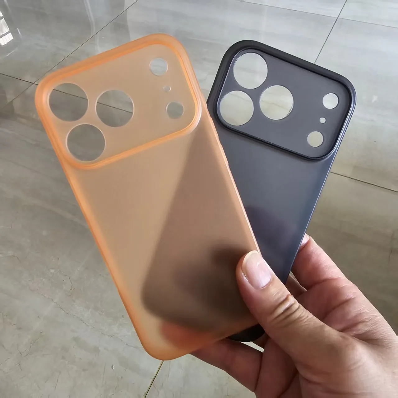 Funda de teléfono mate PP ultrafina para Apple iphone 17 Pro Max, funda a prueba de golpes para iphone 17Pro 17ProMax 17, funda invisible de aire - imagen 2