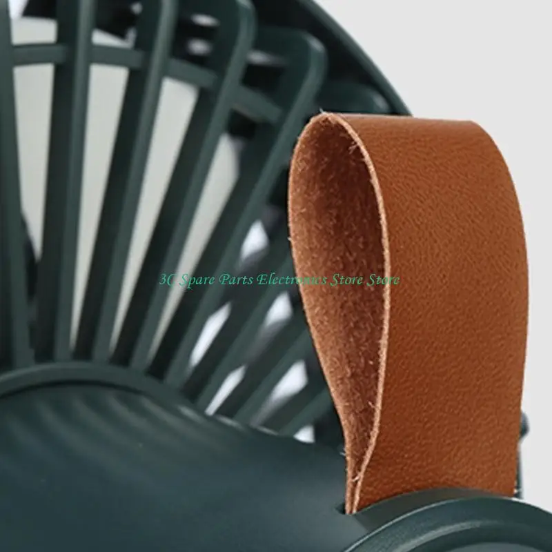 12pc 6 en 4000 mAh Clip ventilador oscilante en escritorio USB USB Control remoto silencioso recargable - imagen 3