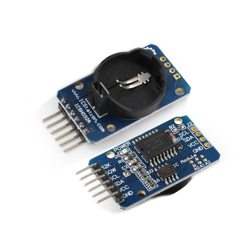 Módulo de reloj de precisión DS3231 AT24C32, mini módulo de memoria DS3231, 3,3 V/5V en tiempo Real para Raspberry Pi - imagen 3