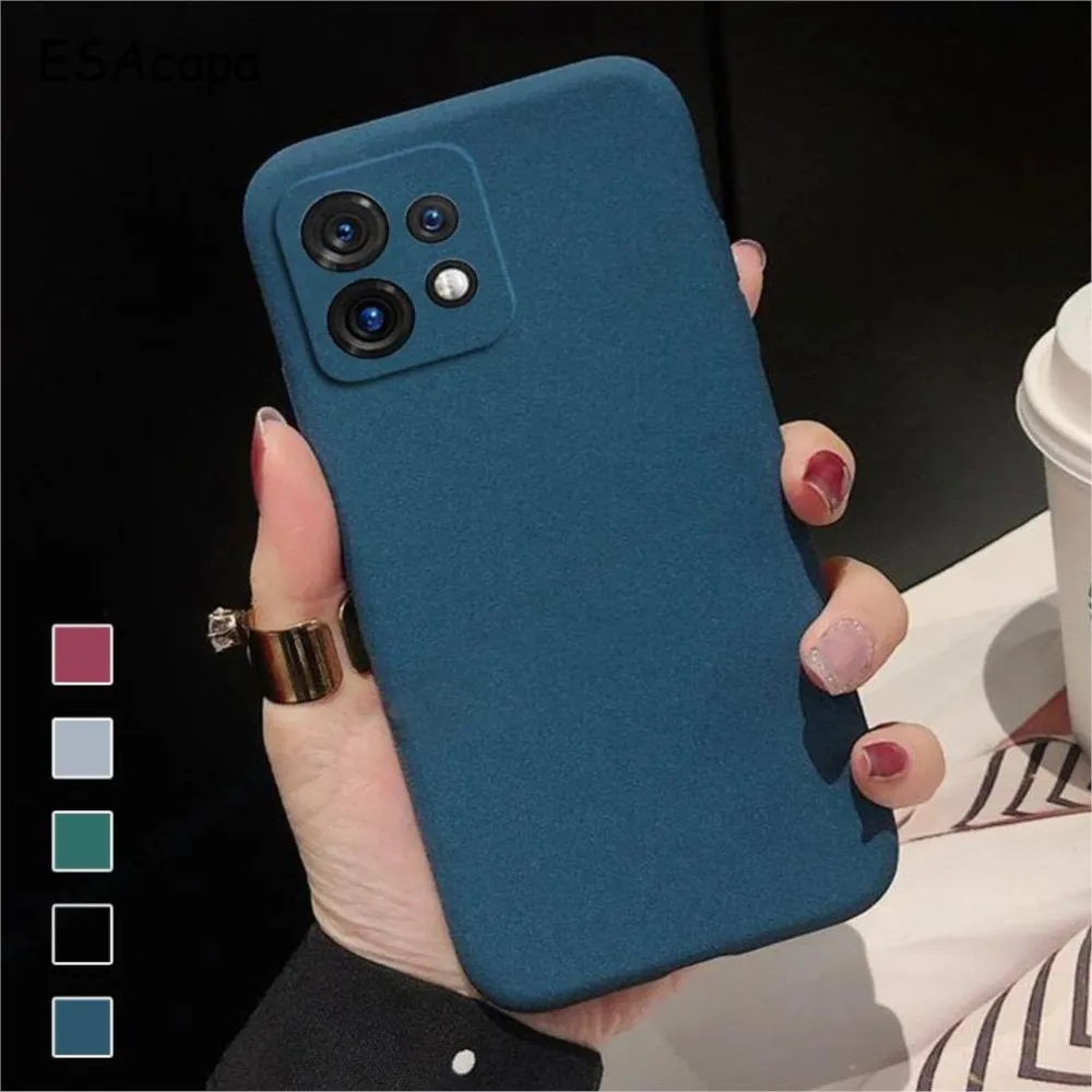 Para Motorola moto x40 G72 G62 funda de teléfono ultrafina arenisca mate tpu para moto G53 G23 G13 5G funda de silicona suave a prueba de golpes