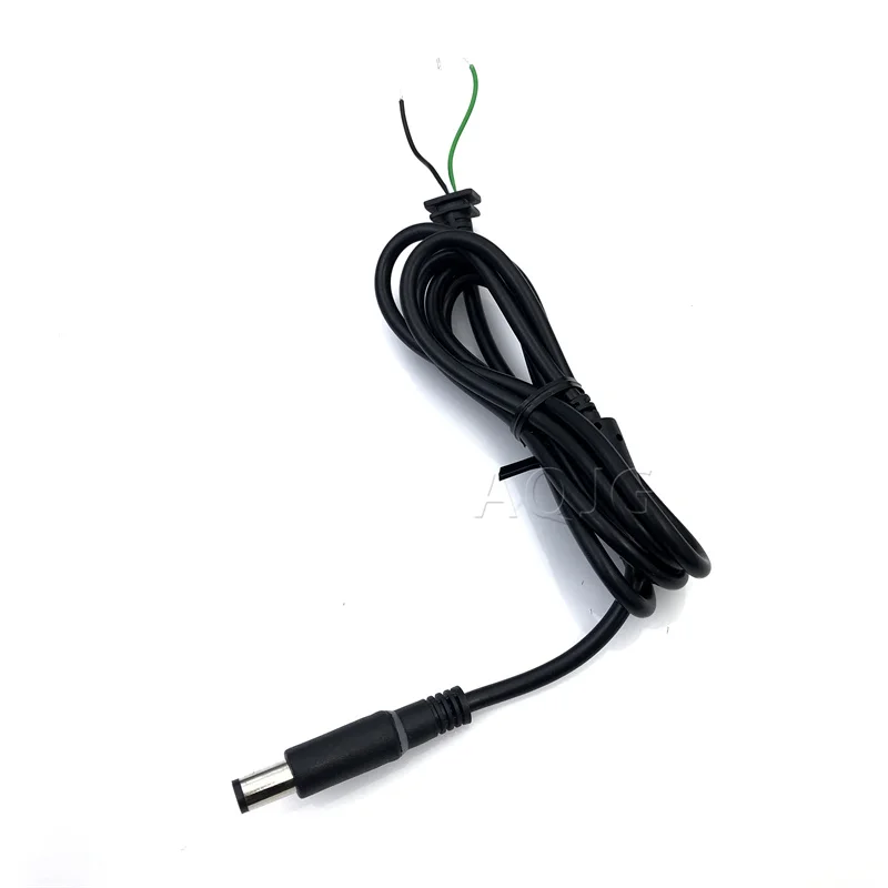 Cable conector de enchufe de punta de CC de cobre para Dell HP, adaptador de cargador de ordenador portátil, Pin negro 7,4x5,0 con luz led, 1,8 M - imagen 4