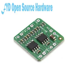 Placa amplificadora diferencial de 1 piezas, amplificador de potencia de Audio Digital Clase D/NS4110B Clase AB, voltaje de 6-14V, 2x18W