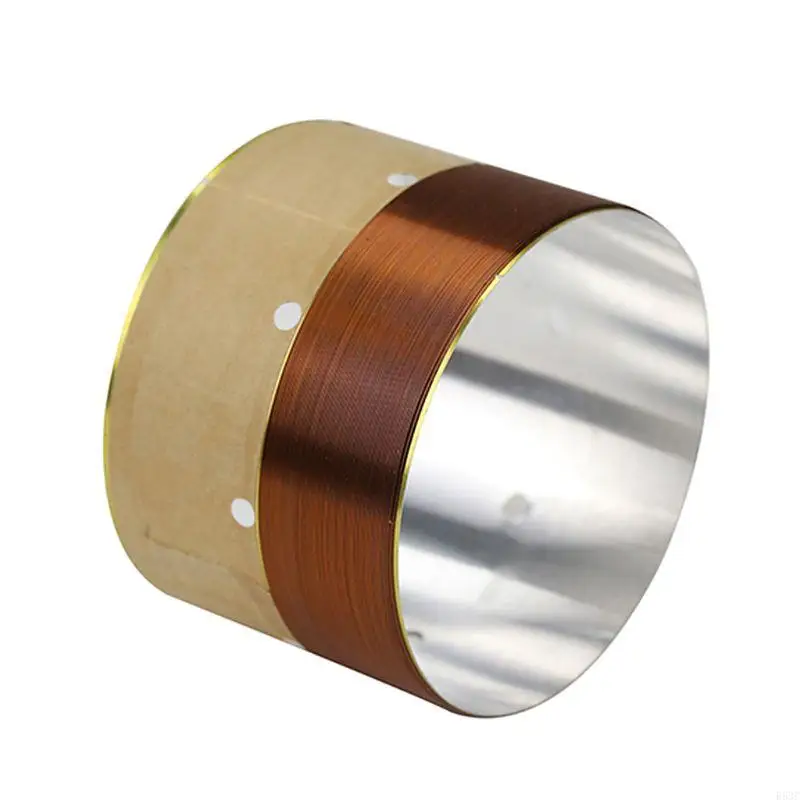 R53C profesional para película de titanio, bobina de voz de agudos con núcleo de 75,5 MM, accesorios para altavoces DIY, altavoces Tweeter, graves de aluminio blanco - imagen 5