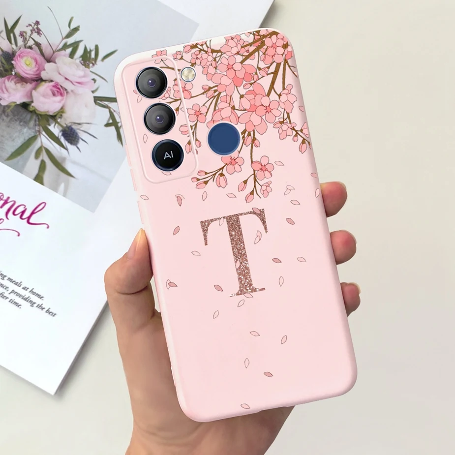 Funda con letras Crown para Tecno Pop 5 LTE, carcasa bonita de silicona suave para teléfono, BD4, BD4i, BD4a, Tecno Pop 5, LTE, Pop5LTE - imagen 5