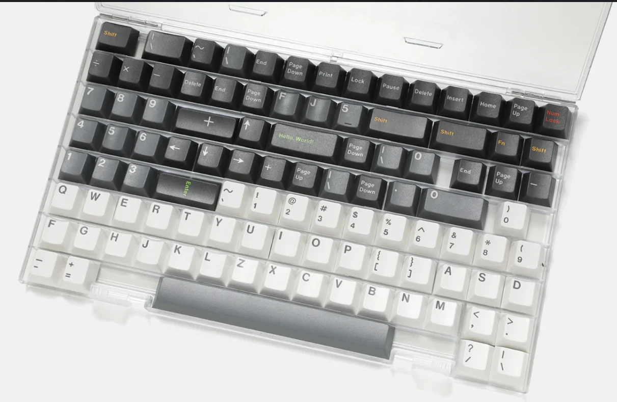 ECHOME-estuche de almacenamiento personalizado para PC, caja antipolvo para PBT, decoración de escritorio, accesorios para teclado - imagen 3