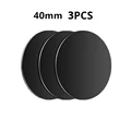 3pcs Black Round