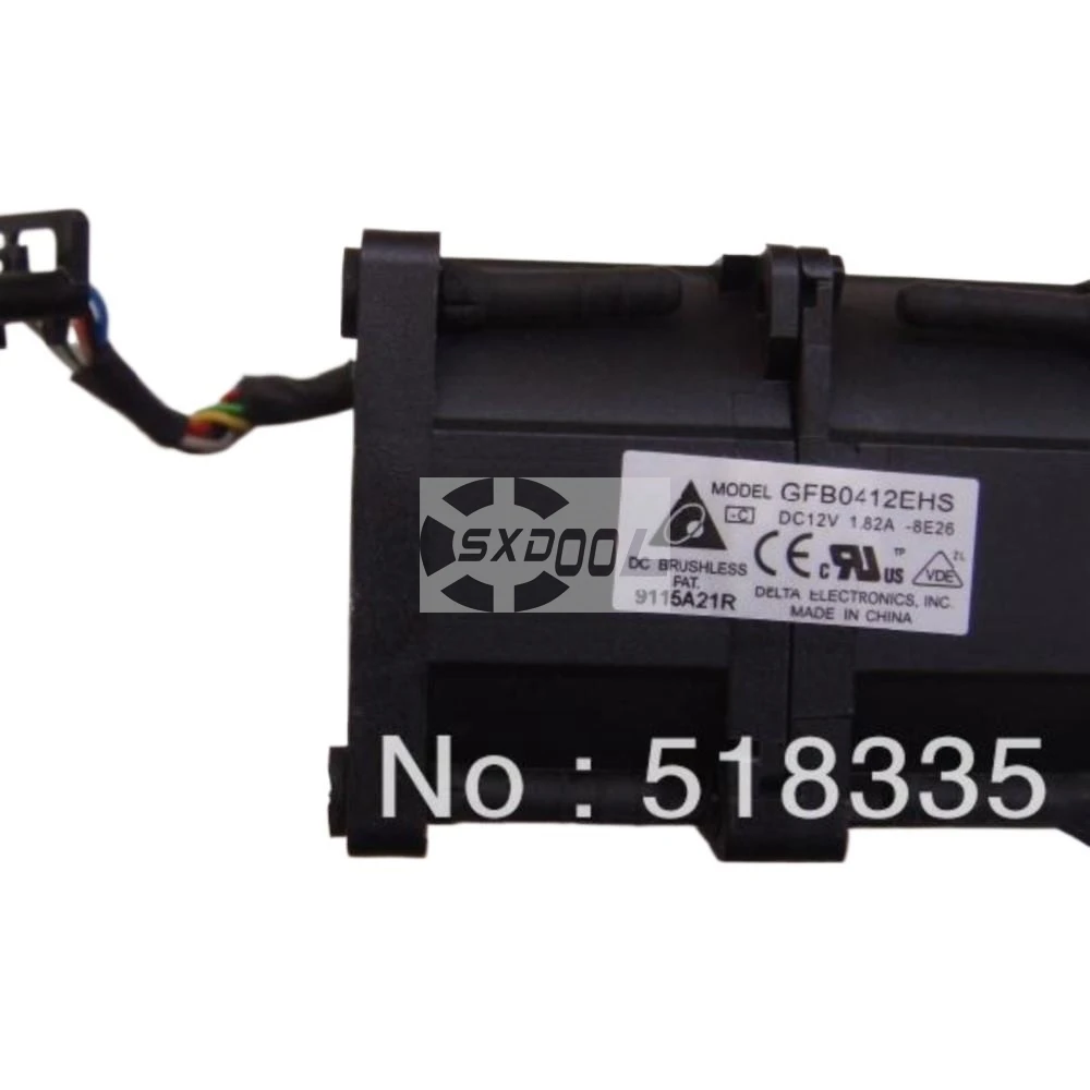 Elevador de coche de alta velocidad de 40 mm para ventilador de refrigeración CC Delta GFB0412EHS 43V6928 - 12 V 1.82 A para aplicaciones de servidor y inversor - imagen 2