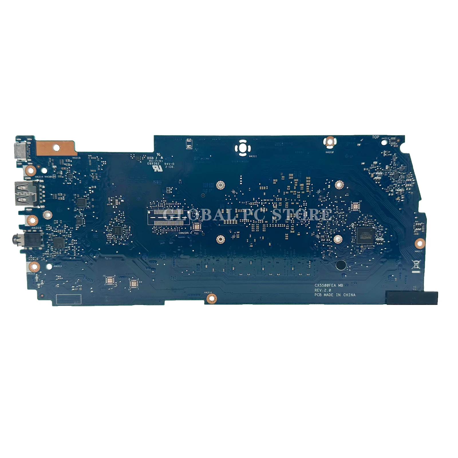 Placa base CX5500 para ASUS Chromebook Flip CX5 CX5500FEA placa base para ordenador portátil i3 i5 i7 11th Gen RAM-8GB/16GB - imagen 2